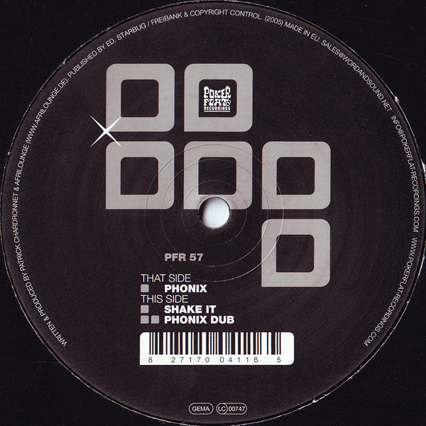 Chardronnet* Vs. Afrilounge : Phonix (12")