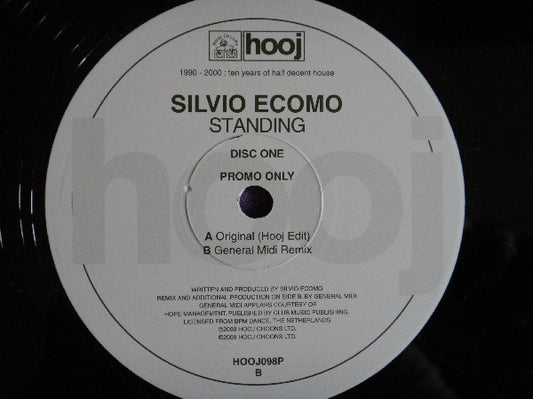 Silvio Ecomo : Standing (12", Promo, 1/2)