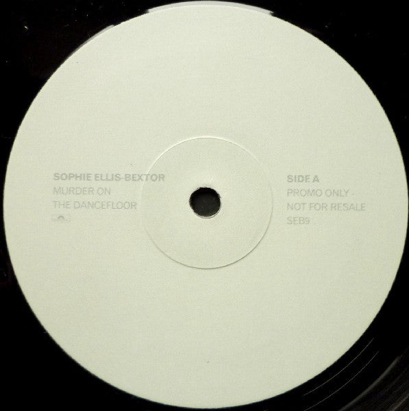 Sophie Ellis-Bextor : Murder On The Dancefloor (12", Promo)