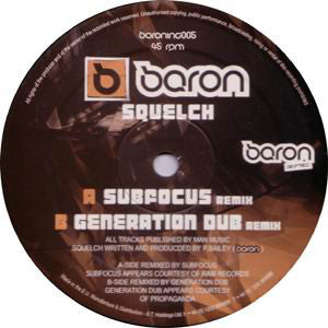 Baron : Squelch (Remixes) (12")