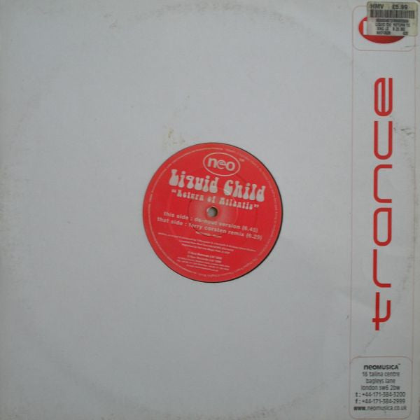 Liquid Child : Return Of Atlantis (12")