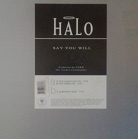 Halo (2) : Say You Will (12")