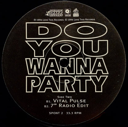 DJ Scott Featuring Lorna B* : Do You Wanna Party (12")