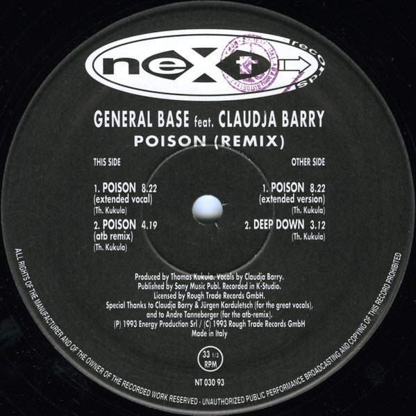 General Base : Poison (12")