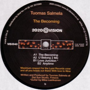 Tuomas Salmela : The Becoming (12")