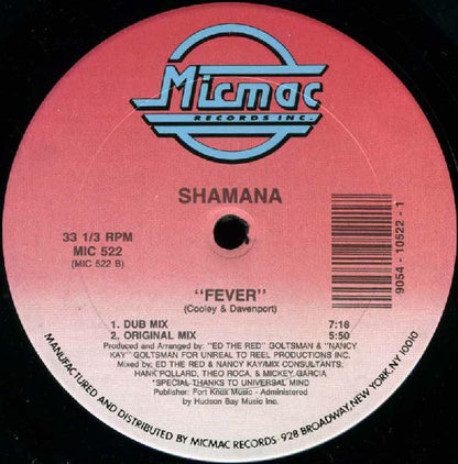 Shamana : Fever (12")