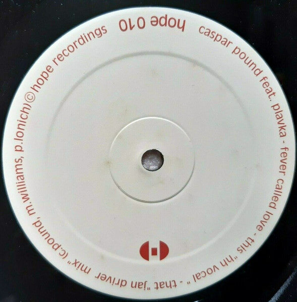 Caspar Pound Feat. Plavka : Fever Called Love (Disk 1) (12", 1/2)