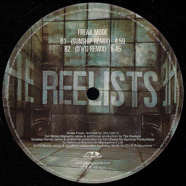 The Reelists : Freak Mode (12", Promo)