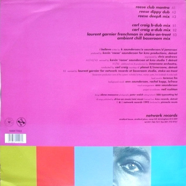 The Reese Project : I Believe (12")