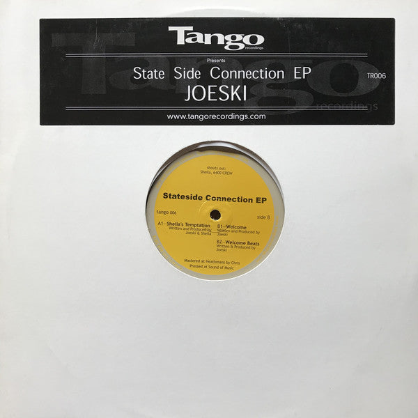 Joeski : State Side Connection EP (12", EP)