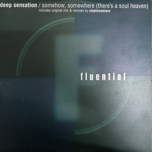 Deep Sensation : Somehow, Somewhere (There's A Soul Heaven) (12")