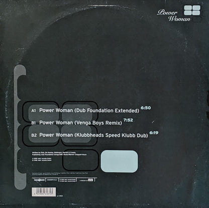 Mark Van Dale With Enrico : Power Woman (12", Single)
