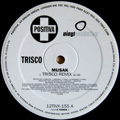 Trisco : Musak (The Remixes) (12")