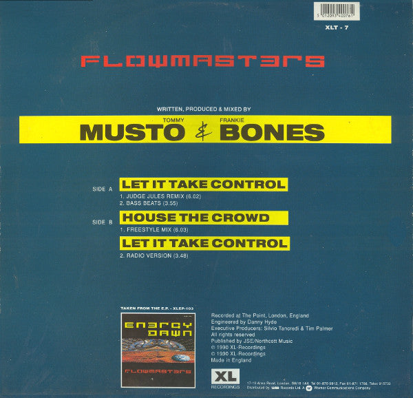 Flowmasters : Let It Take Control (12")