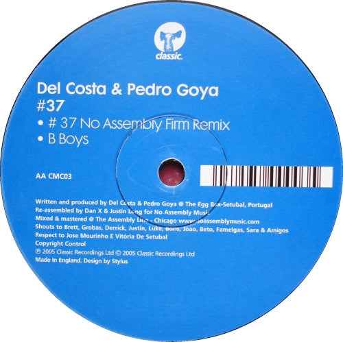 Del Costa & Pedro Goya : #37 (12")