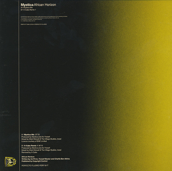Mystica : African Horizon (12", Single)
