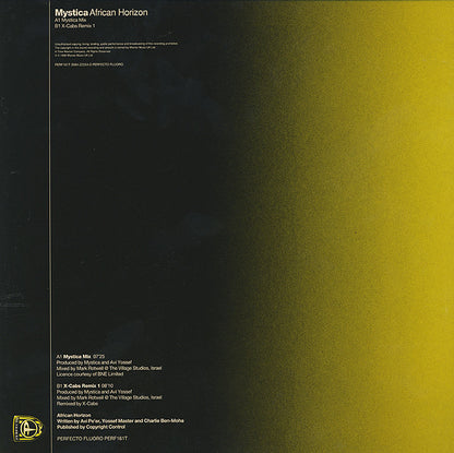 Mystica : African Horizon (12", Single)
