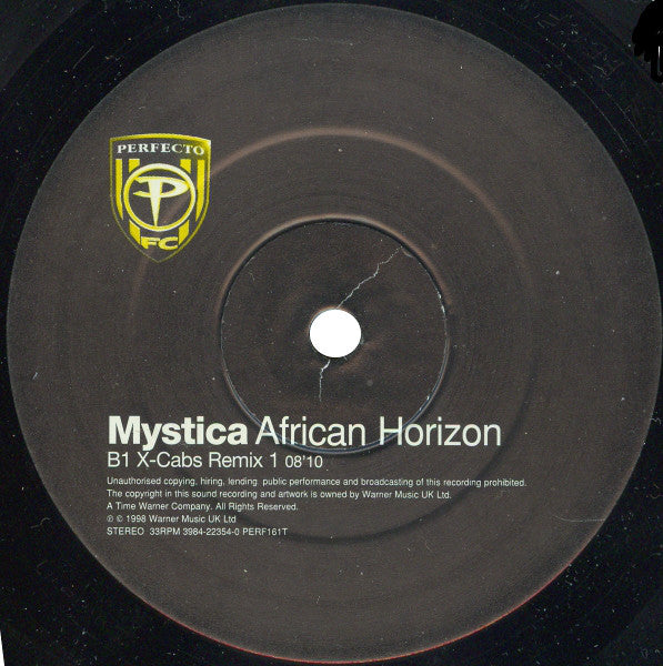 Mystica : African Horizon (12", Single)