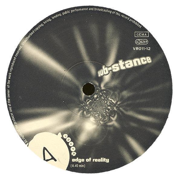 Sub-Stance : Edge Of Reality (12")