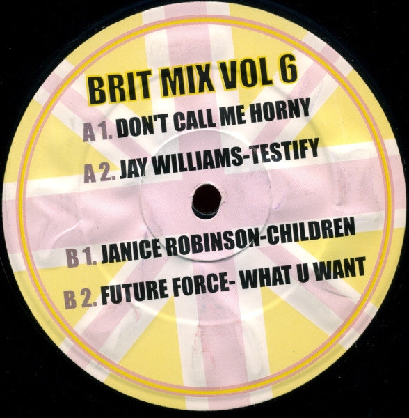 Various : Brit Mix Vol 6 (12", Unofficial)