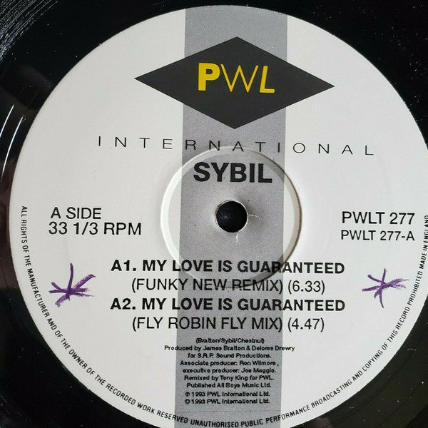 Sybil : My Love Is Guaranteed (12")