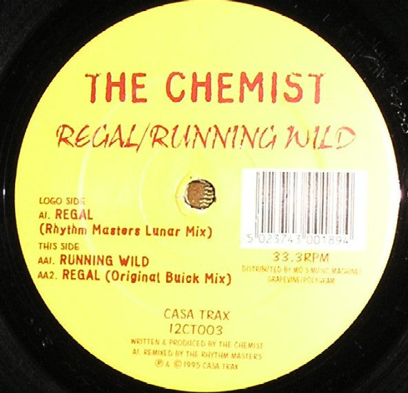 The Chemist : Regal / Running Wild (12")