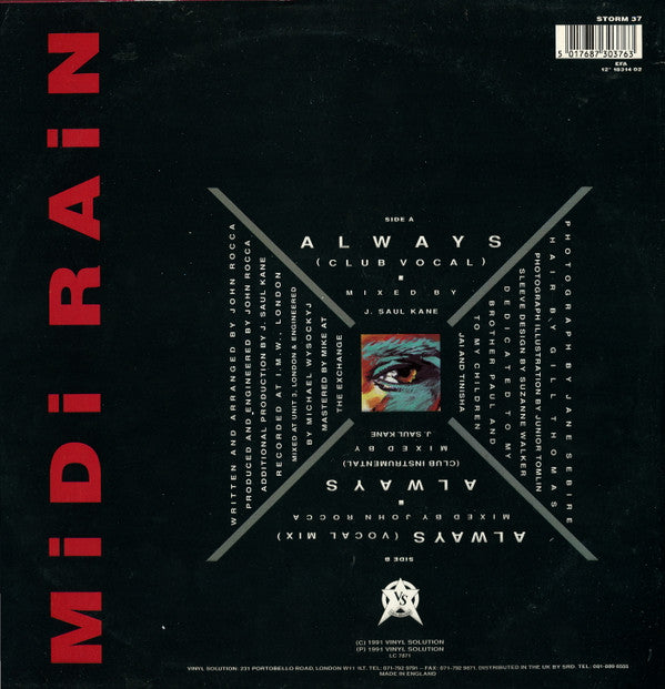 Midi Rain : Always (12", Single)
