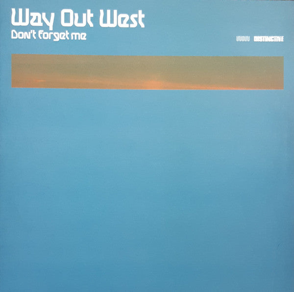 Way Out West : Don't Forget Me (12", Single)