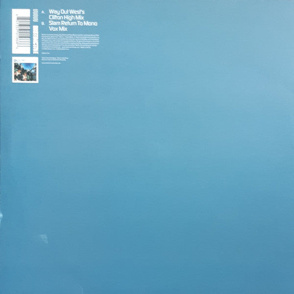 Way Out West : Don't Forget Me (12", Single)