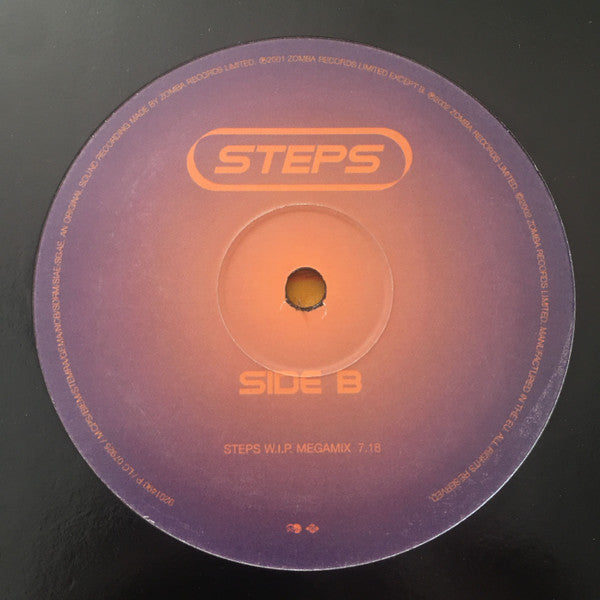 Steps : Baby Don't Dance (12", Promo)