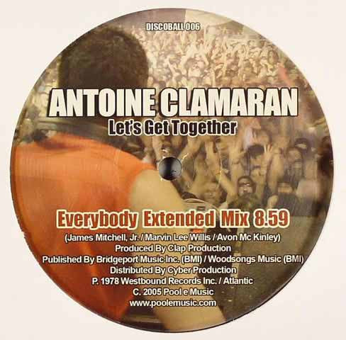 Antoine Clamaran : Let's Get Together (12")