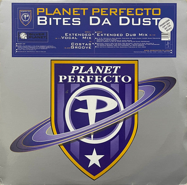 Planet Perfecto : Bites Da Dust (12", Promo)