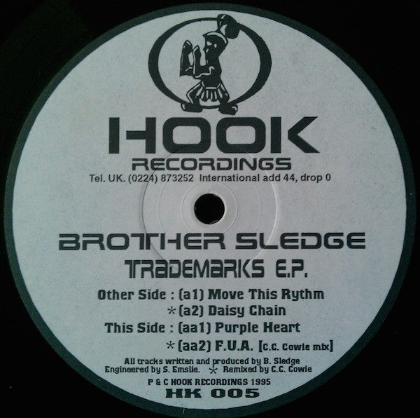Brother Sledge : Trademarks E.P. (12", EP)
