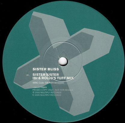 Sister Bliss : Sister Sister (12", Promo)