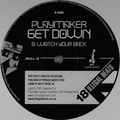 Playmaker : Get Down (12")