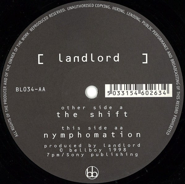 Landlord : The Shift (12")
