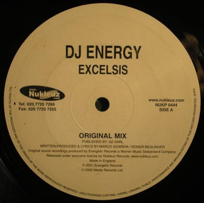 DJ Energy : Excelsis (12")
