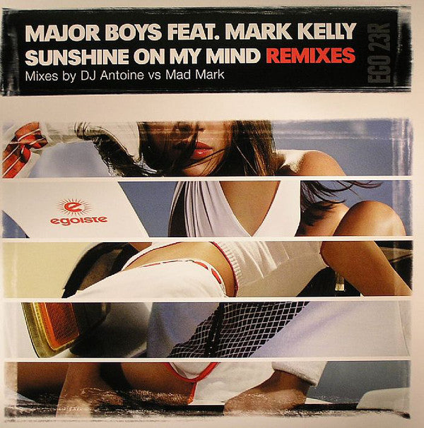 Major Boys Feat. Mark Kelly (2) : Sunshine On My Mind (Remixes) (12")