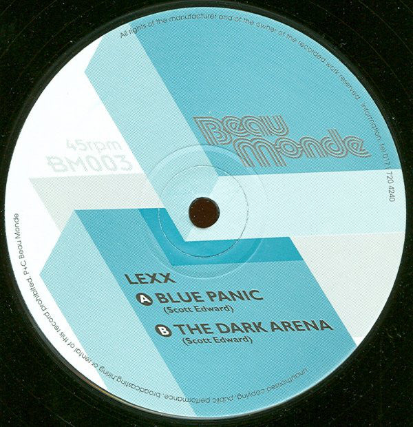 Lexx (3) : Blue Panic (12")