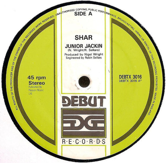 Shar : Junior Jackin (12")