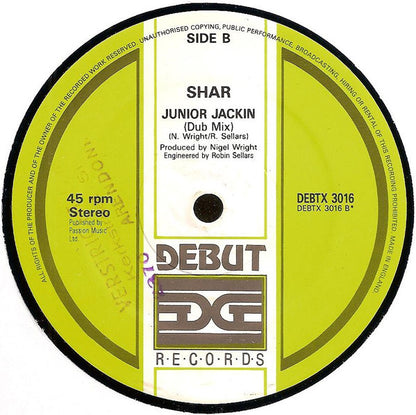 Shar : Junior Jackin (12")