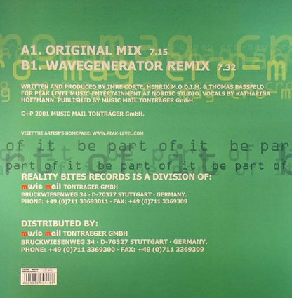 Cro-Mag : Be Part Of It (12")