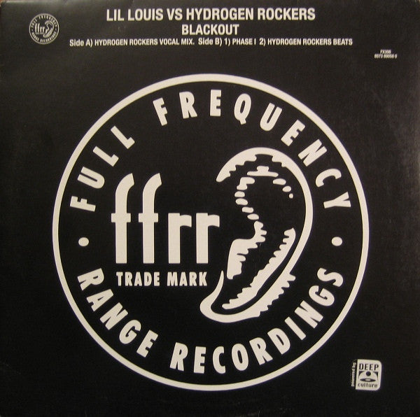 Lil Louis* Vs Hydrogen Rockers : Blackout (12")