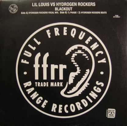 Lil Louis* Vs Hydrogen Rockers : Blackout (12")