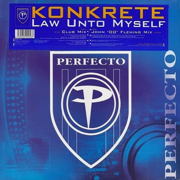 Konkrete : Law Unto Myself (12")