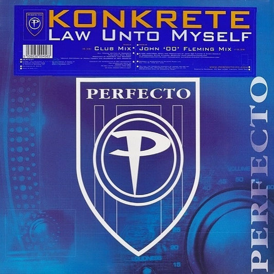 Konkrete : Law Unto Myself (12")