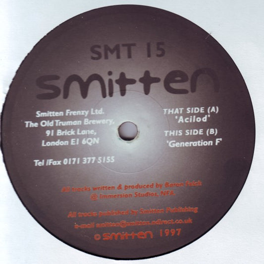 Baron Felch : Acilod / Generation F (12")