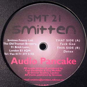 Audio Pancake : Fuck Goa / Detox (12")