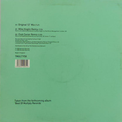 Hurley & Todd : Sunstorm (12")