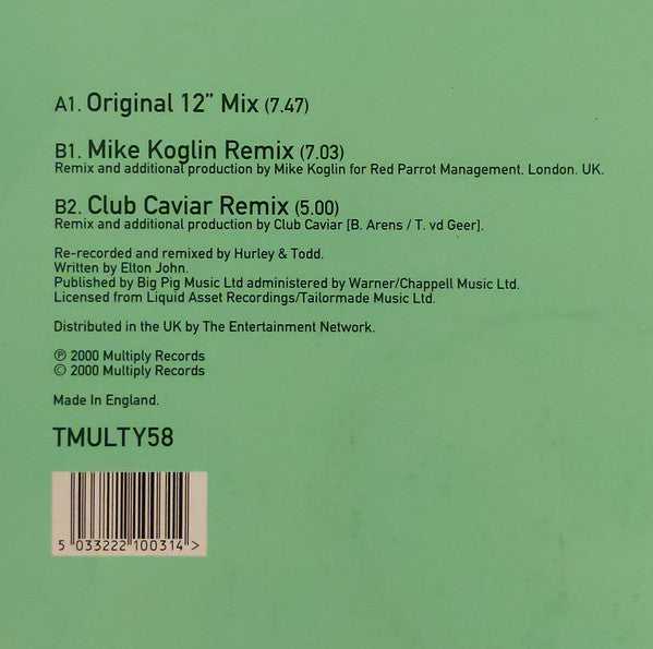 Hurley & Todd : Sunstorm (12")